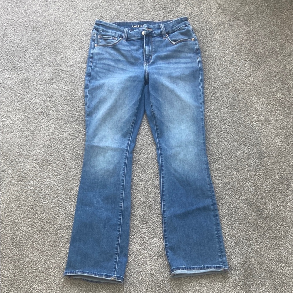 American Eagle Outfitters Women's Blue Boot Cut Jeans
